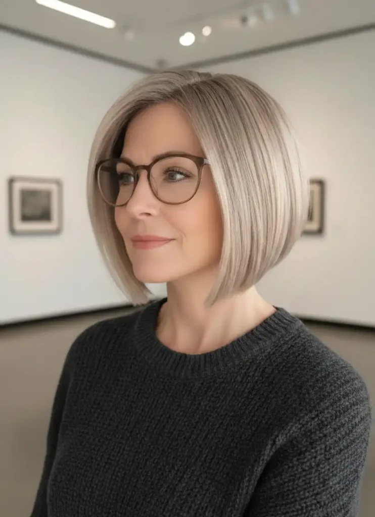 Abgewinkelter Stufenschnitt