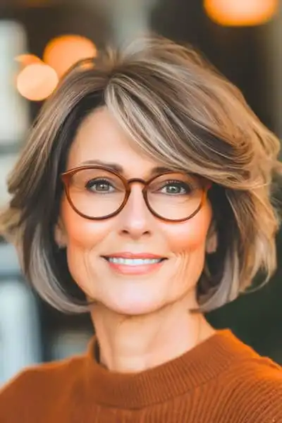 Brille Jünger Machen Freche Bob Frisuren Gestuft ab 50