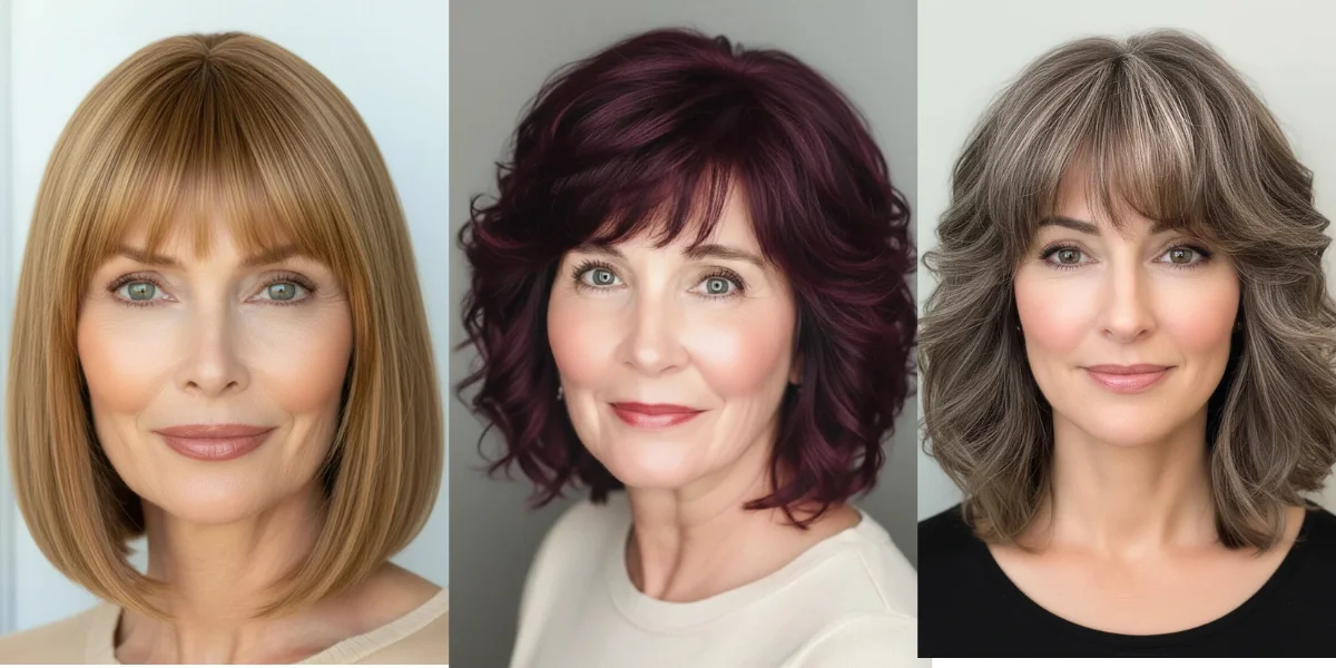 Du betrachtest gerade 20 Schmeichelhafte Fransige Frisuren ab 50 die modern und mühelos wirken