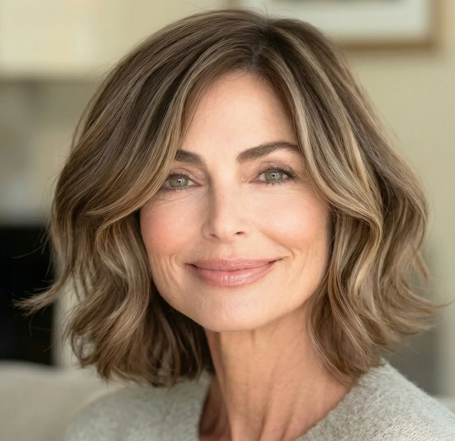 Gewellter Stufenschnitt