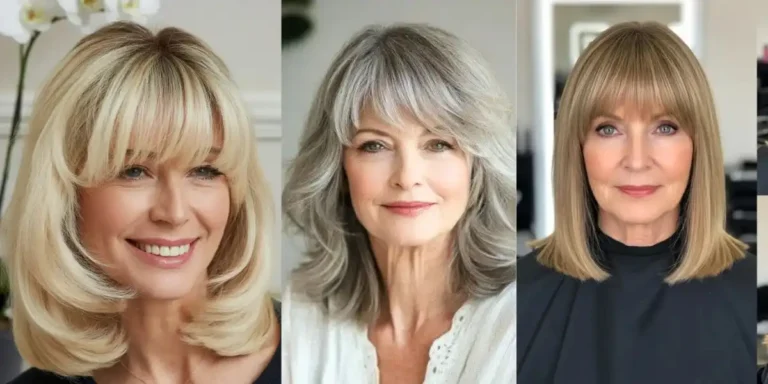 Mittellang Stufig Fransig Bob Frisuren gestuft ab 50