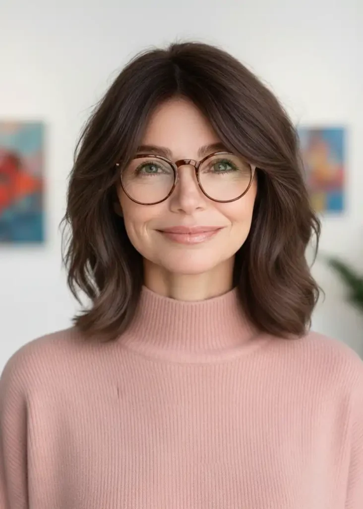 Stufiger Bob für dickes Haar