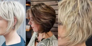 Mehr über den Artikel erfahren 23 Voluminöse Freche Bob Frisuren Gestuft ab 50