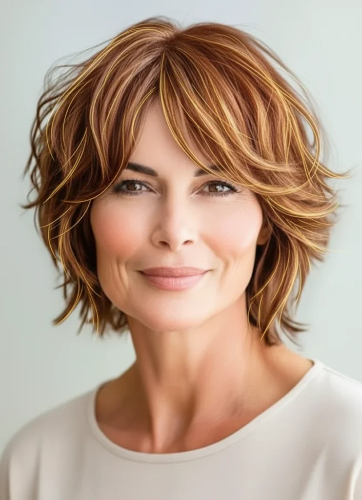 Strukturierter Shag mit weichen Stufen