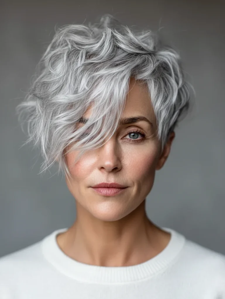 Gewellter silberner Pixie-Bob
