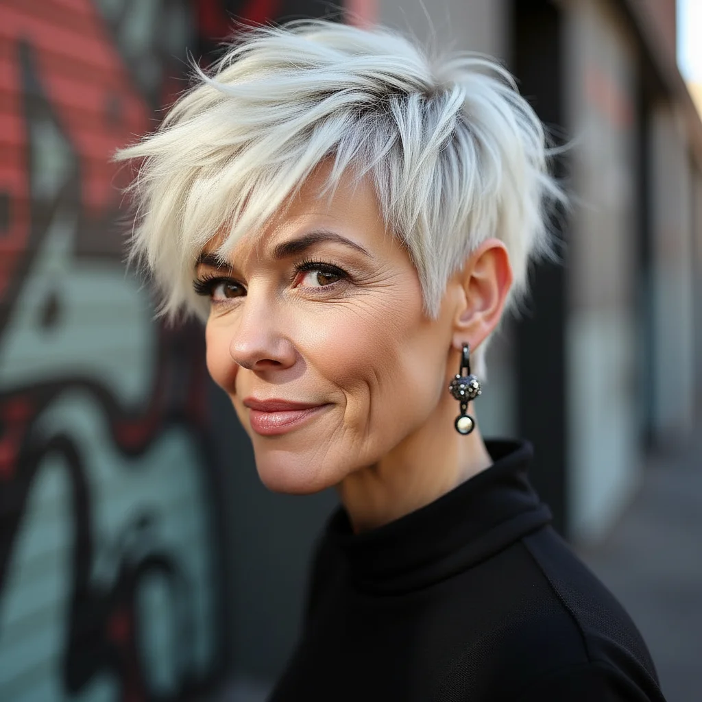 Abgehackter moderner Bixie