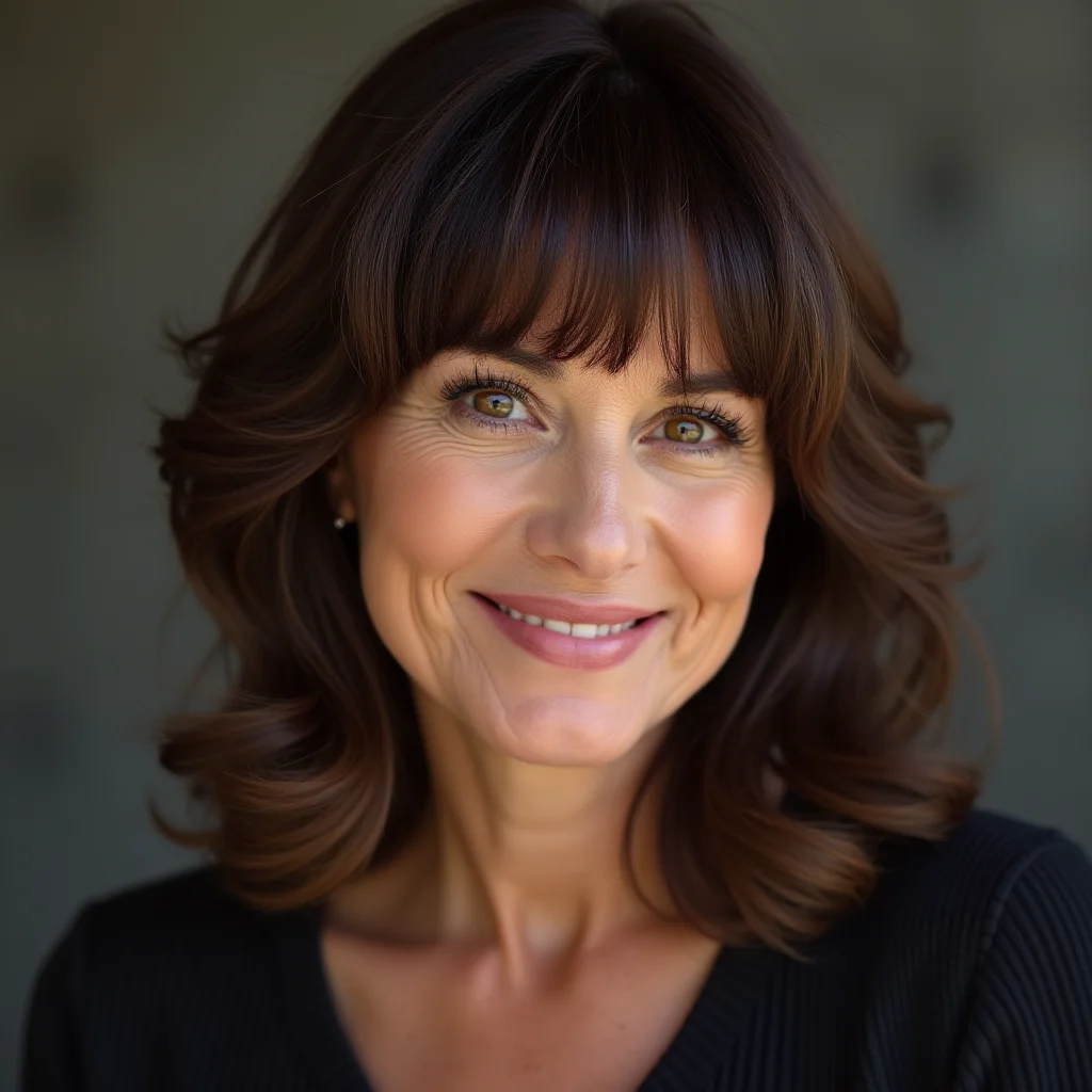 Abgerundete Stufen mit vollem Pony