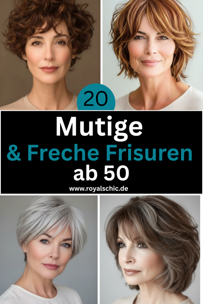 freche frisur ab 50