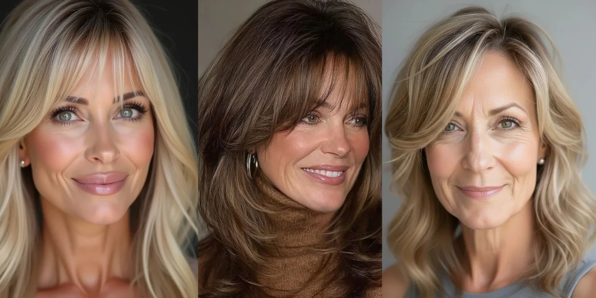 Du betrachtest gerade 20 Frische Frisuren Mittellang Stufig mit Pony ab 50