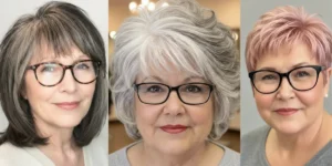 Mehr über den Artikel erfahren 20 Moderne Gestuft Frisuren ab 50 Mit Brille