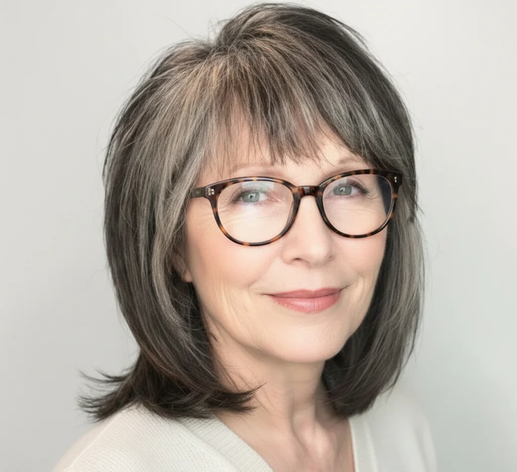 Gestufter Bob mit Pony