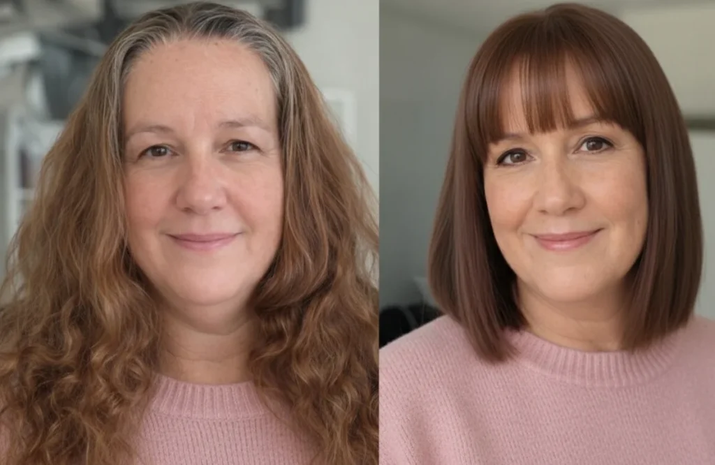 Glatter eleganter Bob