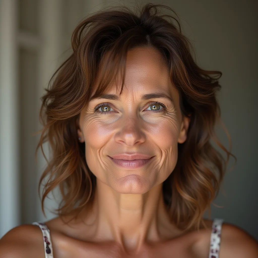 Klassischer kinnlanger Bob