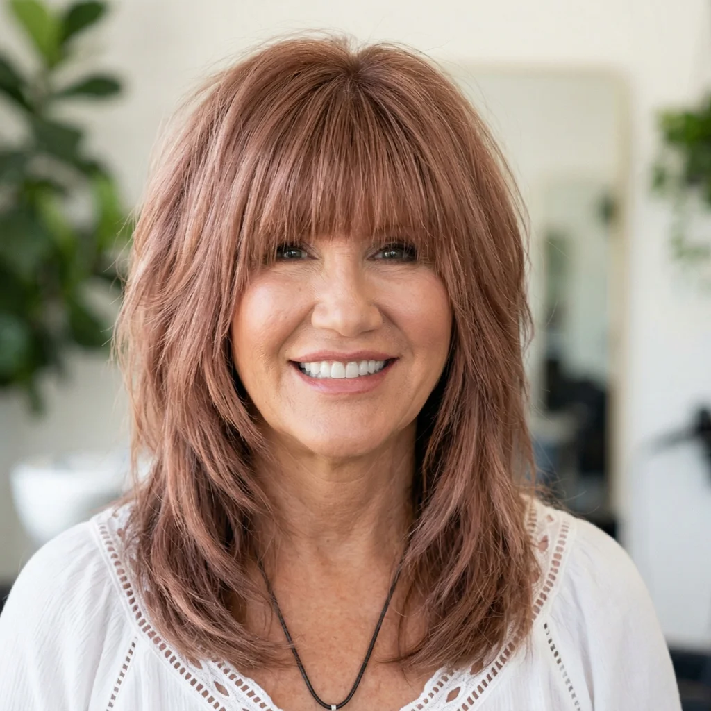 Langer Shag mit Pony