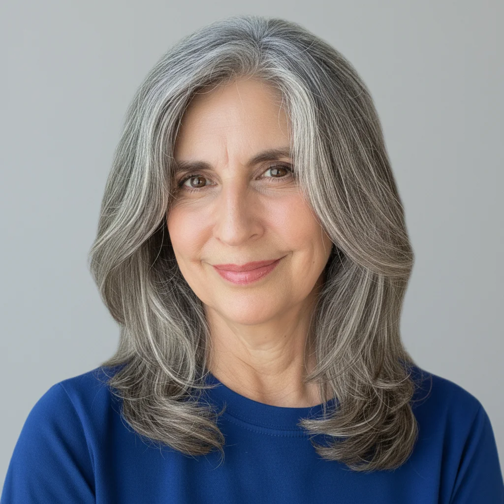 Mittellanger Shag mit Federn