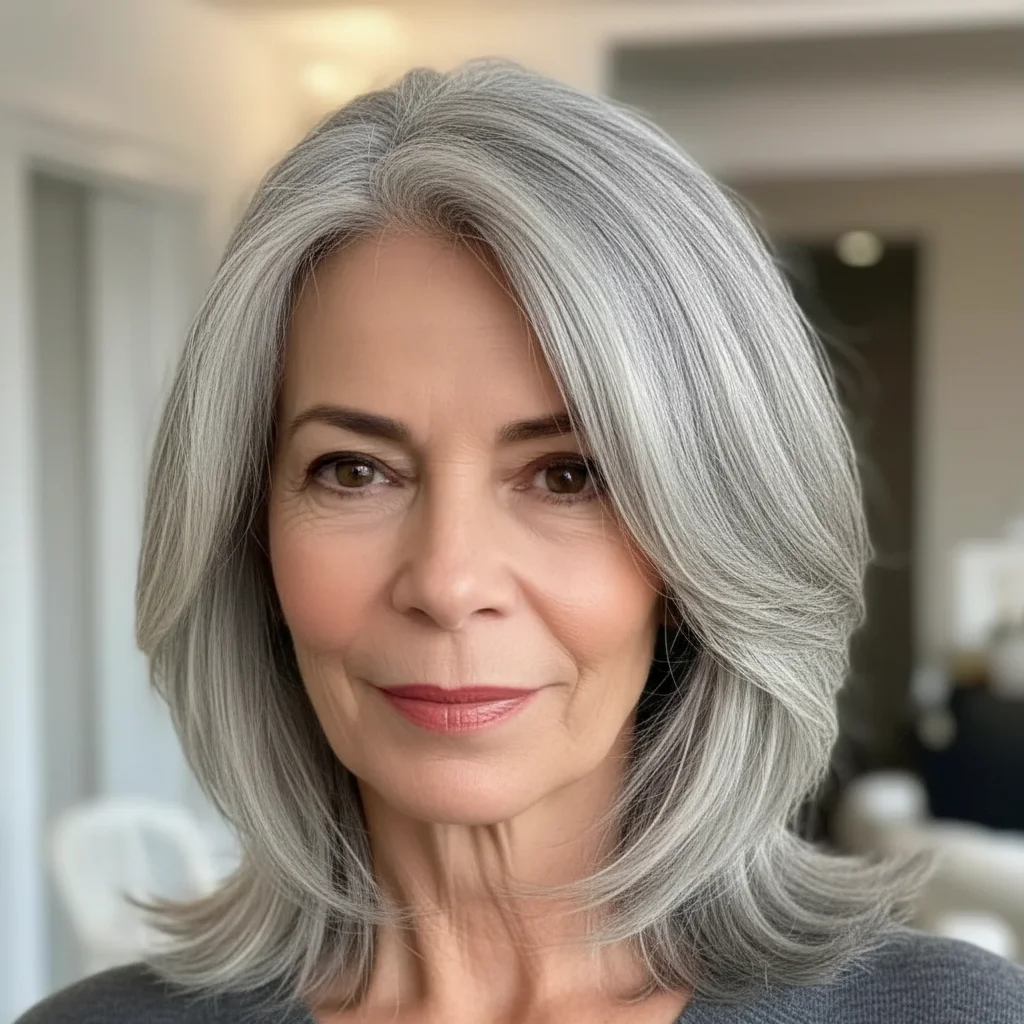 Strukturierter Lob mit Seitenscheitel