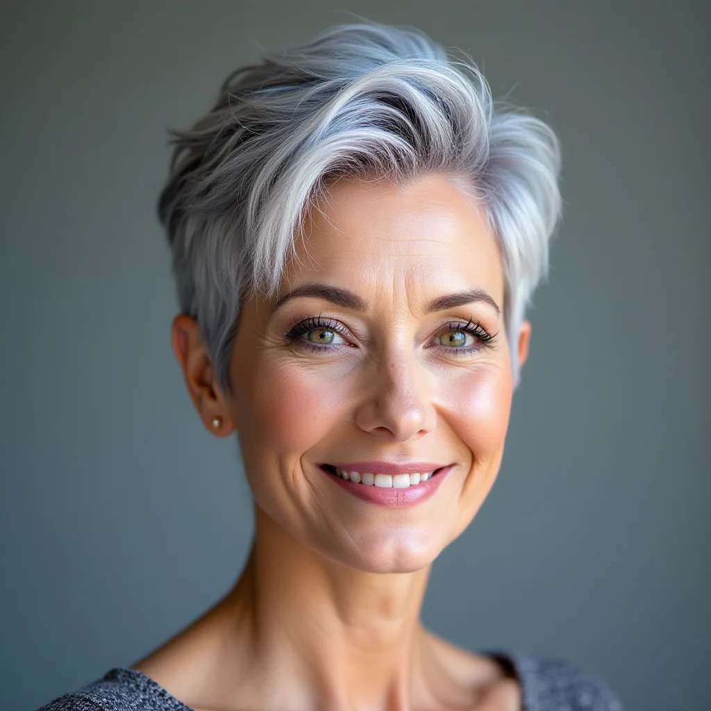 Strukturierter Pixie-Schnitt mit Undercut