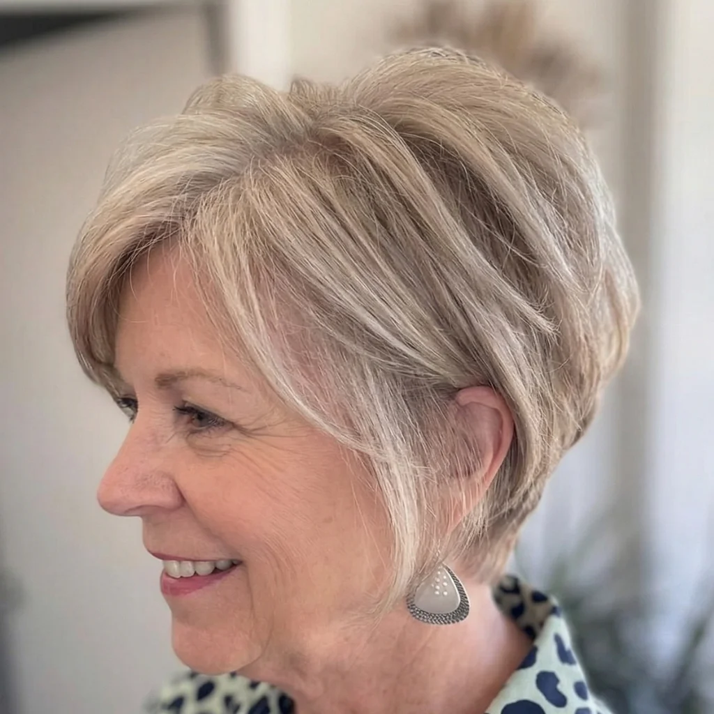 Strukturierter Pixie mit Volumen