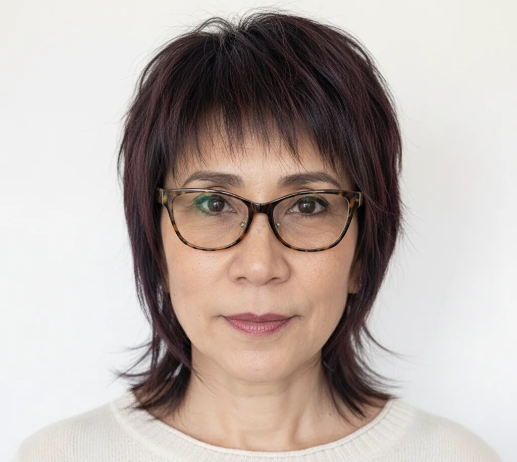 Stufiger Shag mit strukturierten Spitzen