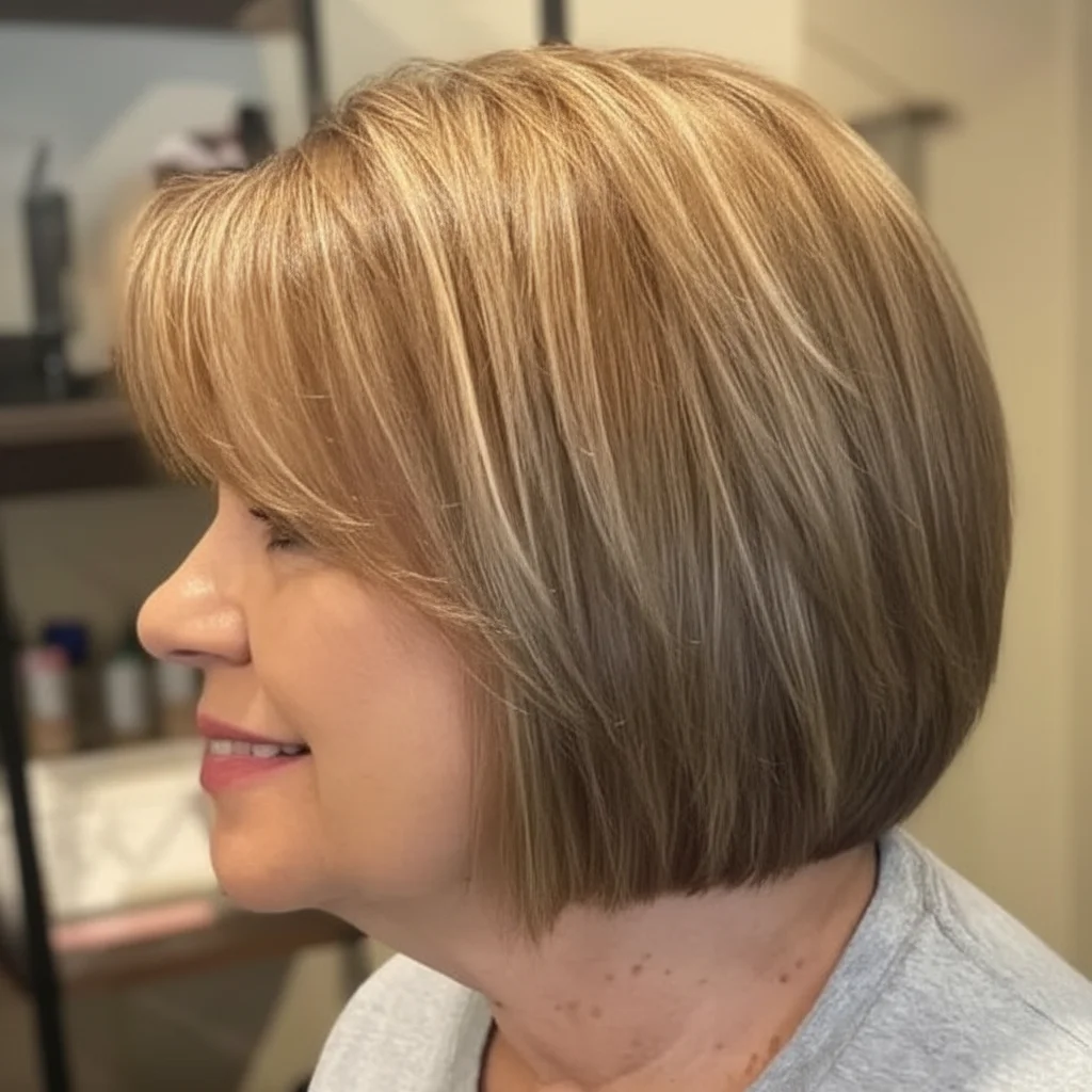 Stumpfer Bob mit weichen Enden