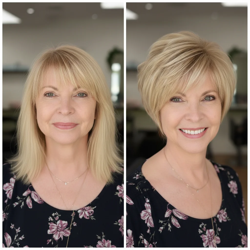 Voluminöser Crown Bixie