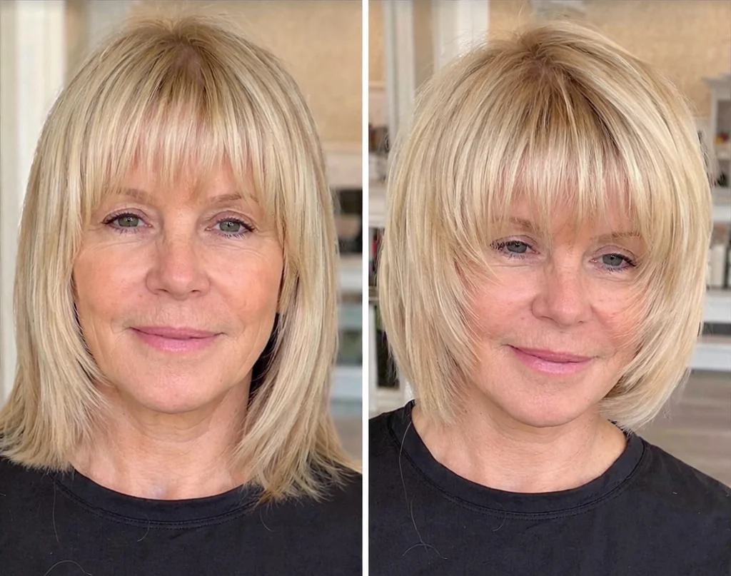 Weicher Pony vollere Form