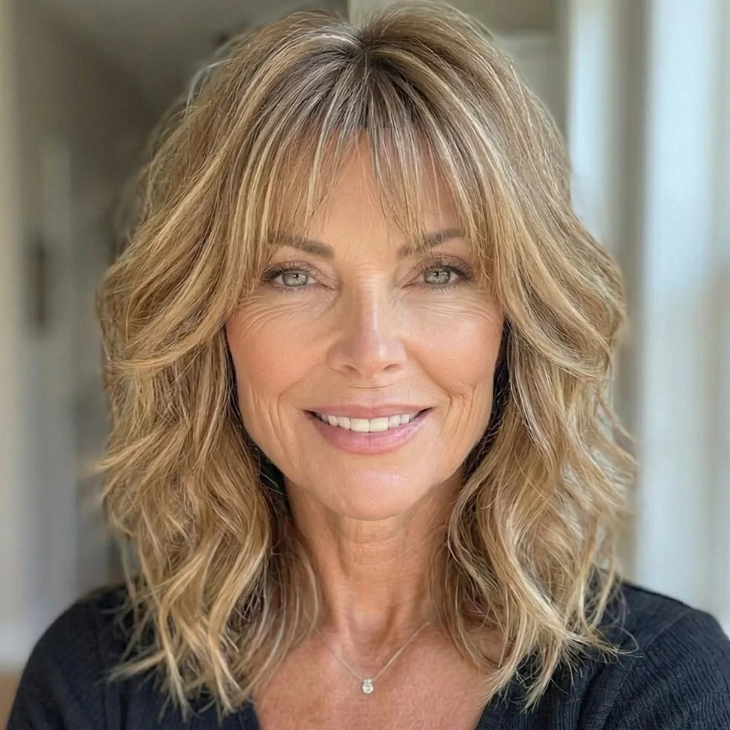 Weicher Stufenschnitt