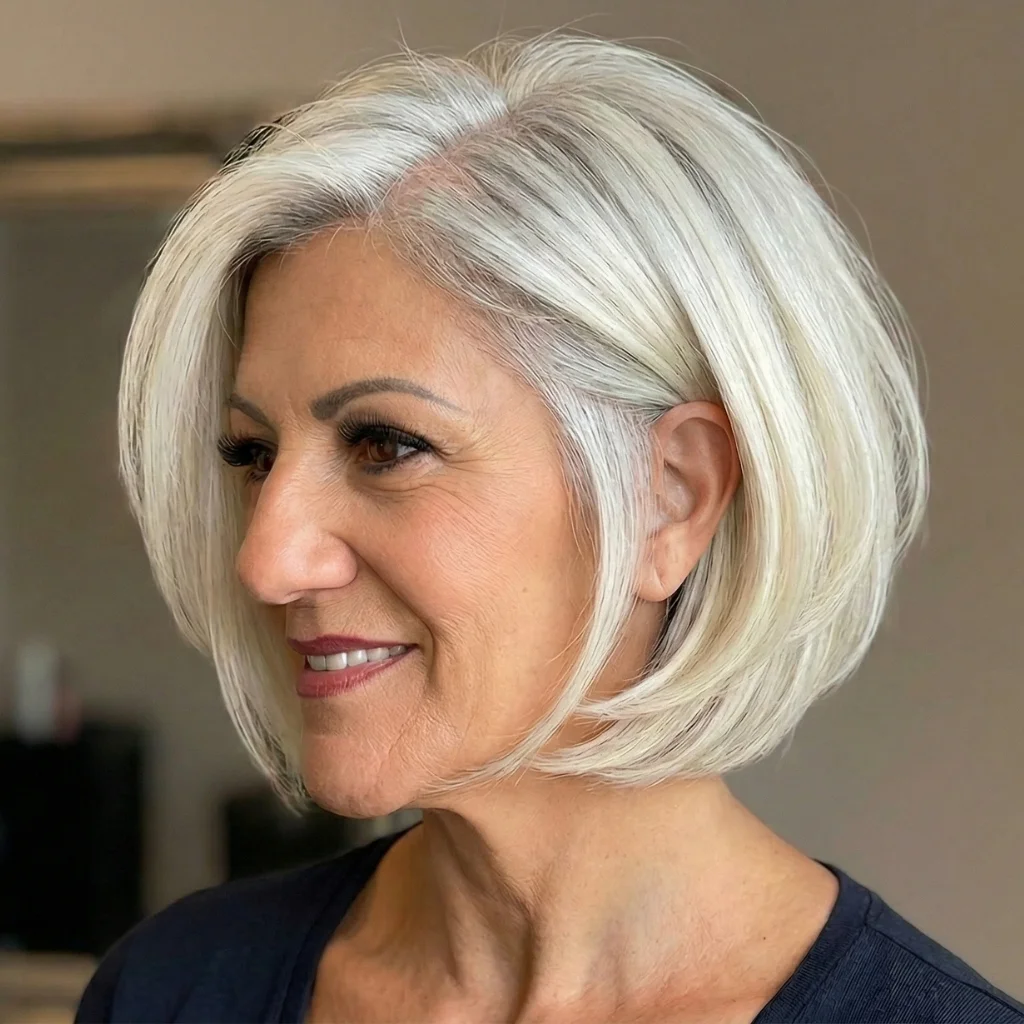 Abgerundeter Bob für mehr Fülle