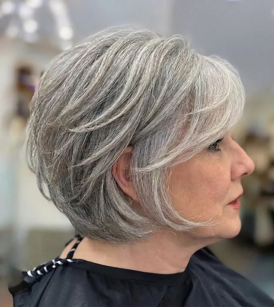 Ausgefranster Kurzhaarschnitt