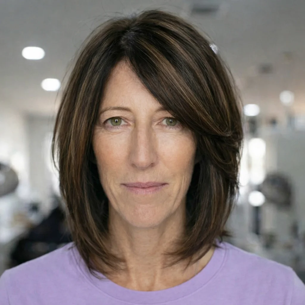 Gestufter Bob für zusätzliche Fülle