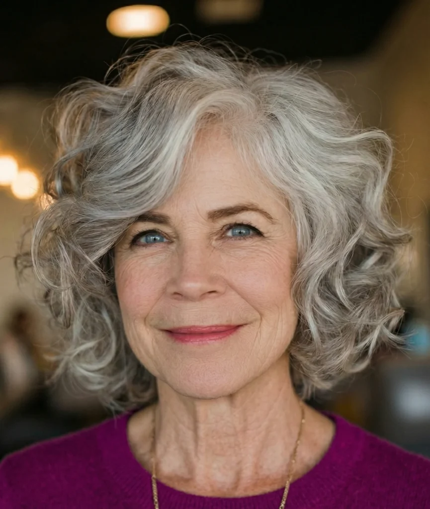 Kinnlanger Lockenschnitt