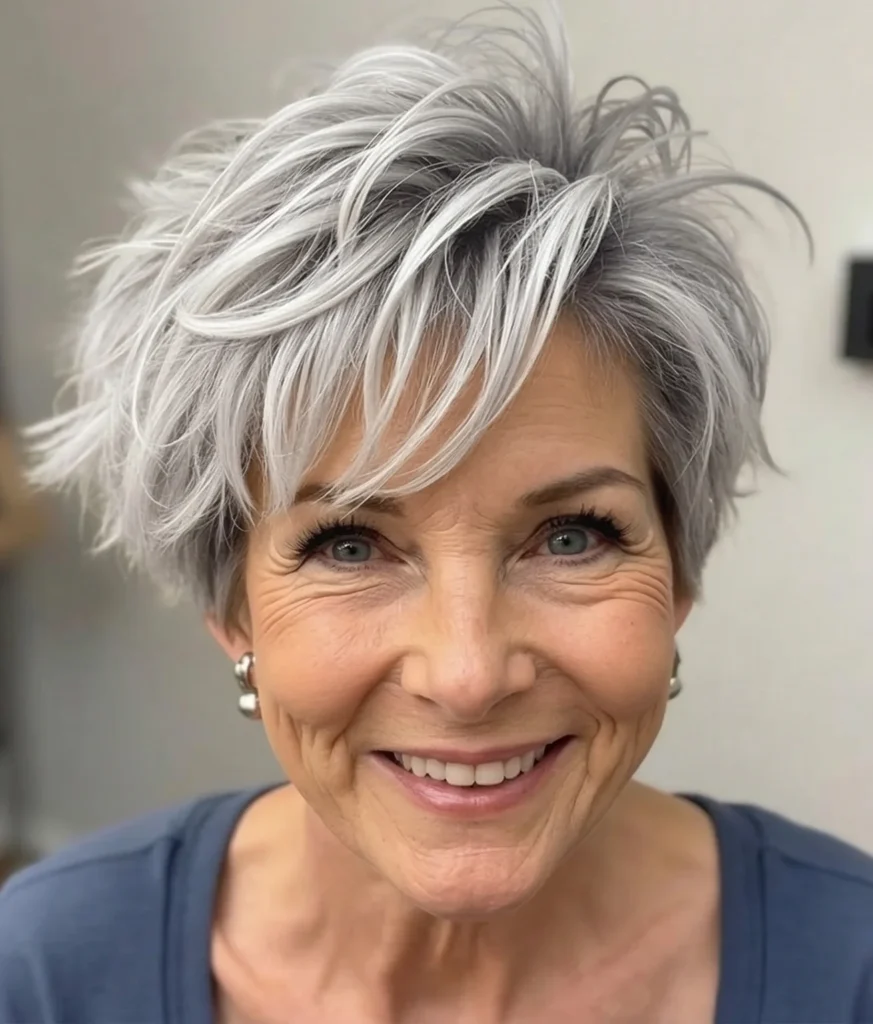 Kurzer Stufenschnitt mit Volumen