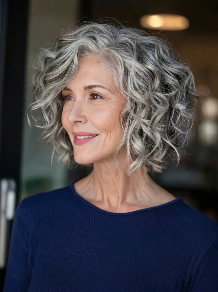 Lockiger strubbeliger Lob