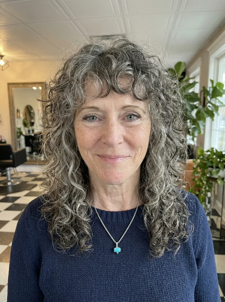 Mittellanger Locken-Shag