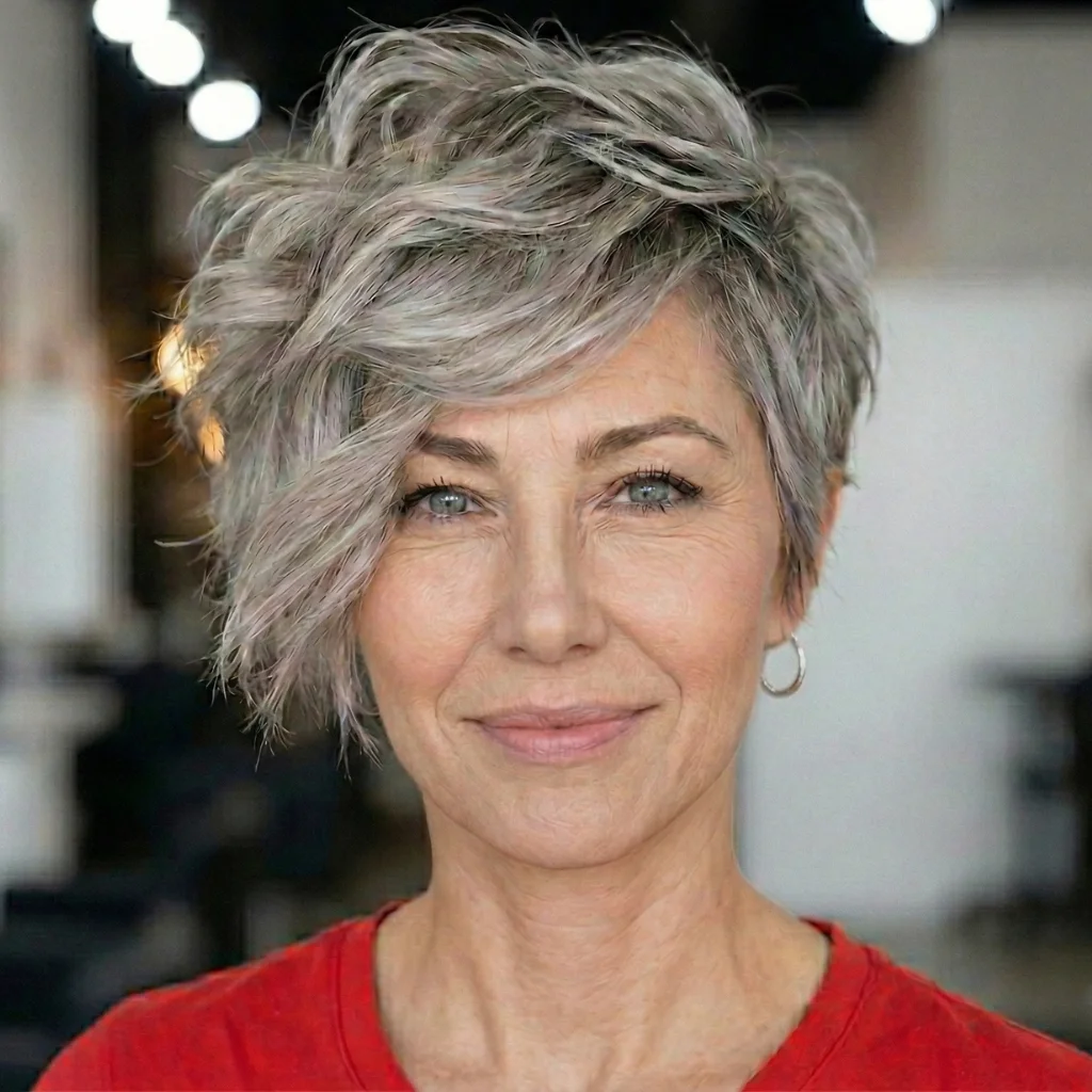 Strukturierter Pixie-Cut