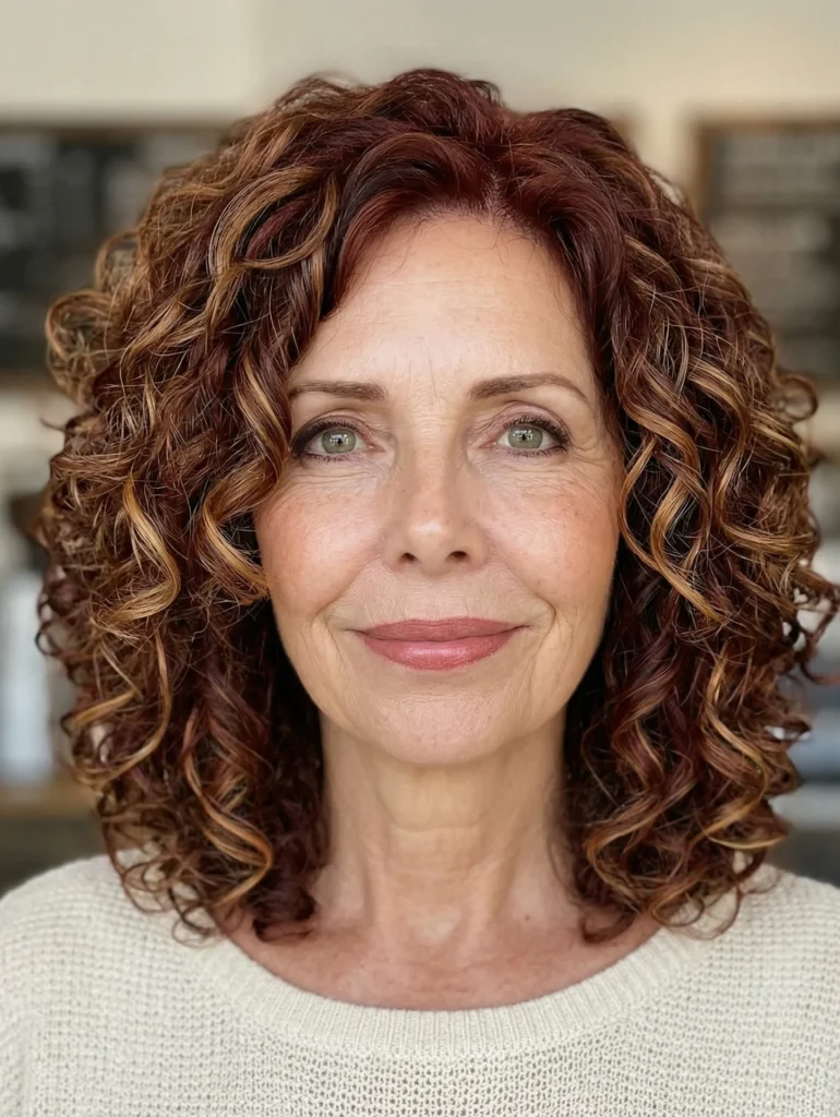 Voluminöser lockiger Lob