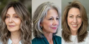 Mehr über den Artikel erfahren 20 trendige Frisuren Schulterlanges Haar ab 50 in Diesem Jahr