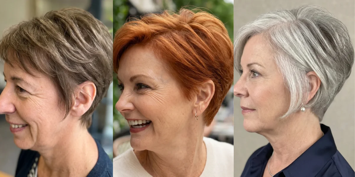 Du betrachtest gerade Verleihen Sie Ihrem Look neuen Schwung: 20 Pixie Frisuren ab 50