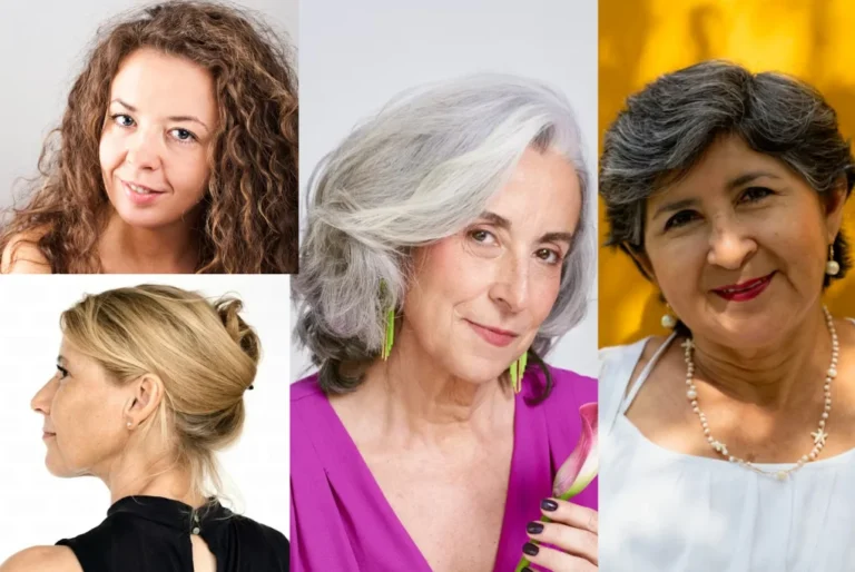 Frisuren für Frauen ab 50, stilvolle und moderne Haarschnitte, elegante Kurz- und mittellange Frisuren für einen gepflegten Look